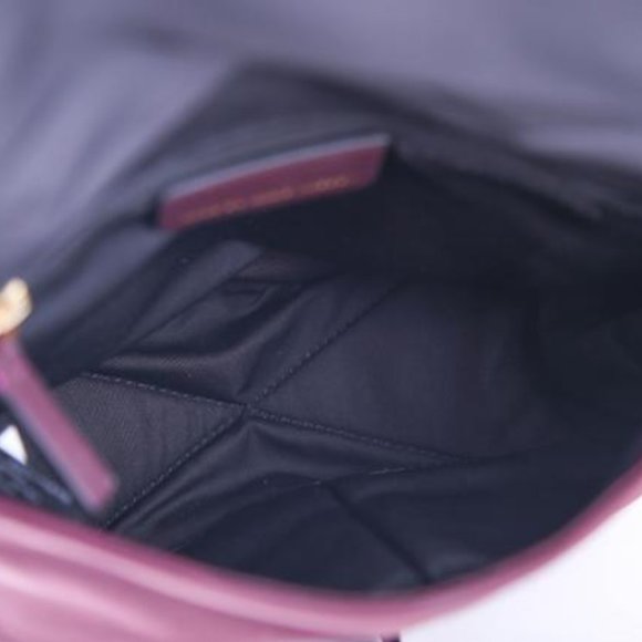 Marc by Marc Jacobs Preppy Legend Natasha Mini Purple Burgundy Nylon Cross Body - Picture 3 of 7